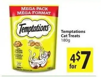 Save on Foods Temptations cat treats offer