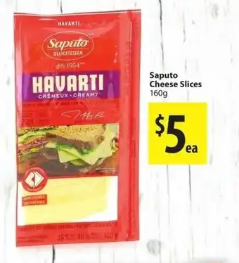 Save on Foods Saputo cheese slices offer
