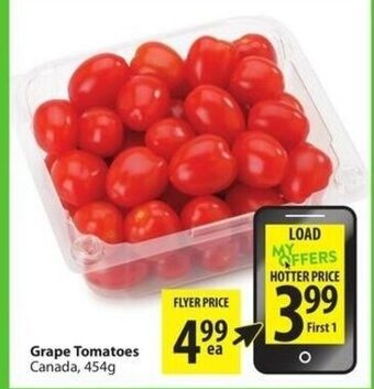 Save on Foods Grape tomatoes offer