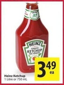 Save on Foods Heinz ketchup offer