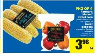 Real Canadian Superstore Farmer's market sweet corn offer