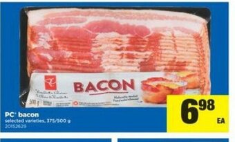 Real Canadian Superstore PC bacon offer