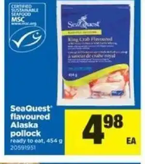 Real Canadian Superstore Seaqueast flavoured alaska pollock offer