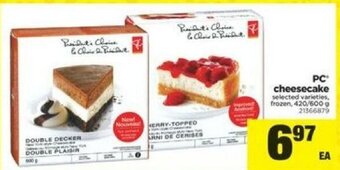 Real Canadian Superstore PC cheesecake offer