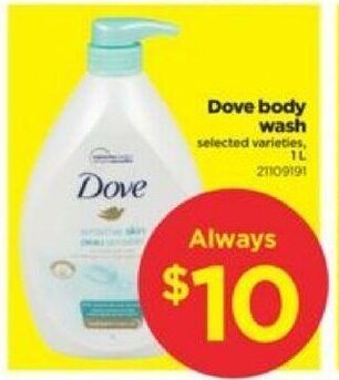 Real Canadian Superstore Dove body wash offer