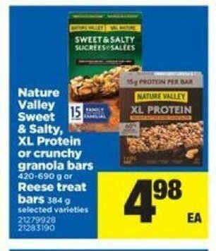 Real Canadian Superstore Nature valley sweet offer