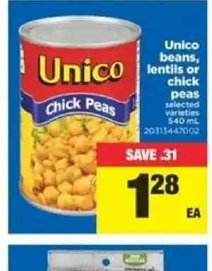 Real Canadian Superstore Unico beans, lentils offer
