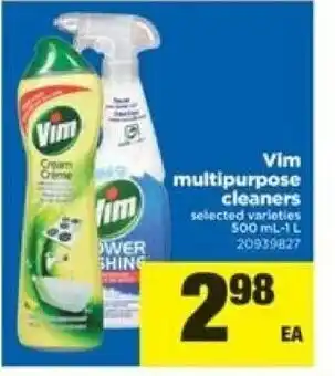 Real Canadian Superstore Vim multipurpose cleaners offer