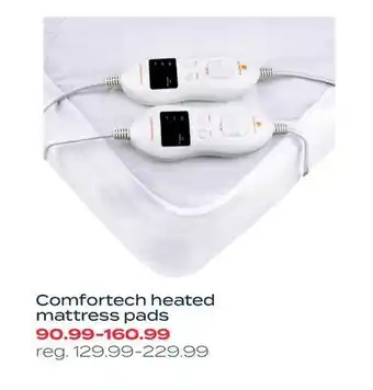 Bed Bath & Beyond Comfortech warmth heated mattress pad offer