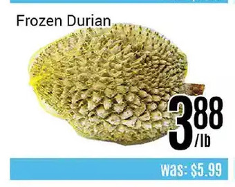 Nations Fresh Foods Frozen durian offer