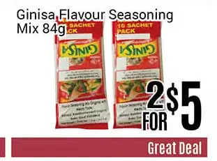 Nations Fresh Foods Ginisa flavour seasoning mix offer