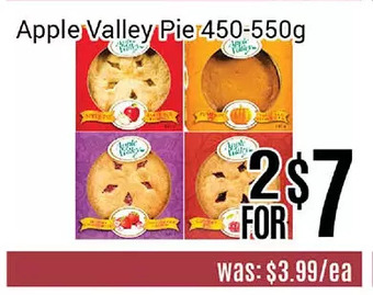 Nations Fresh Foods Apple valley pie offer
