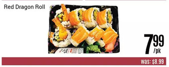 Nations Fresh Foods Red dragon roll offer