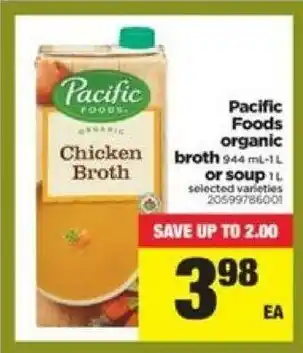 Real Canadian Superstore Pacific Food organic broth offer