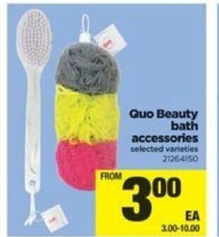 Real Canadian Superstore Quo Beauty bath accessories offer