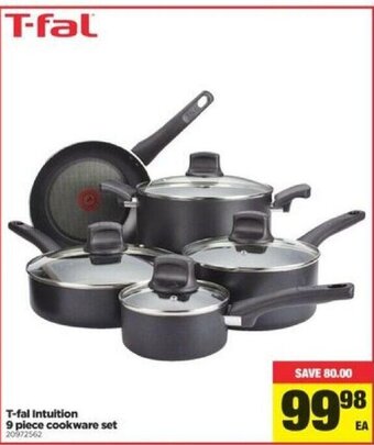 Real Canadian Superstore T-fal Intuition 9 piece cookware set offer