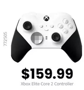 GameStop Xbox elite wireless controller series 2 – core (white) offer