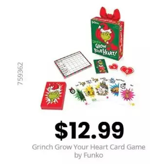 GameStop Signature games the grinch who stole xmas card game offer