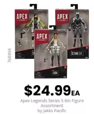 GameStop Apex legends series 5 – 6 inch figure assorted offer