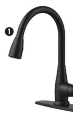 Canadian Tire Danze terrazo pull-down kitchen faucet offer