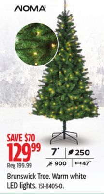 Canadian Tire Noma brunswick tree offer