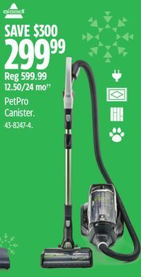 Canadian Tire Bissell petpro canister offer