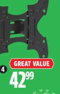 Canadian Tire Fixed wall mount, 9-32" offer