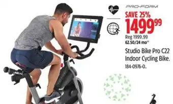 Canadian Tire Proform studio bike pro c22 offer