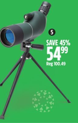 Canadian Tire Yukon gear 15-45x scope offer