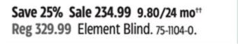 Canadian Tire Ameristep element blind offer