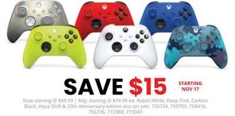 GameStop Xbox wireless controller offer