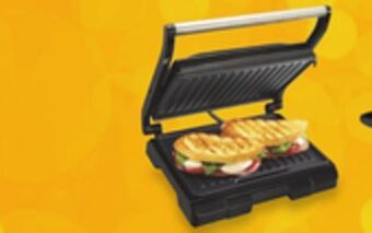 Walmart Hamilton beach panini press offer