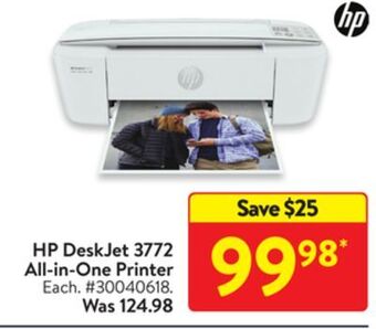 Walmart Hp deskjet 3772 all-in-one printer offer