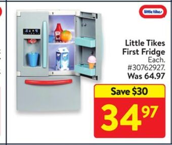 Walmart Little tikes first fridge offer