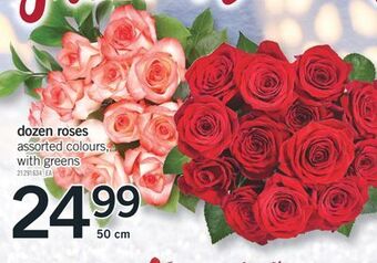 Fortinos Dozen roses, 50 cm offer