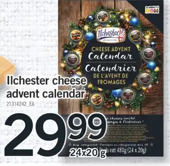 Fortinos Ilchester cheese advent calendar, 24x20 g offer