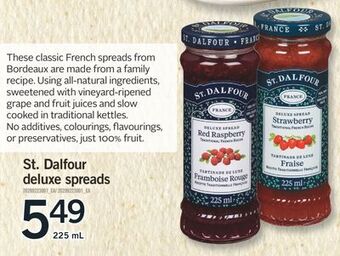 Fortinos St. dalfour deluxe spreads, 225 ml offer