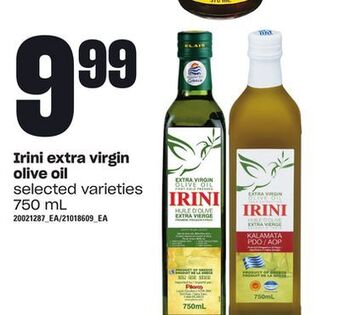Loblaws Irini extra virgin olive oil, 750 ml offer
