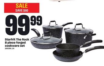 Loblaws Starfrit the rock 8 piece forged cookware set offer