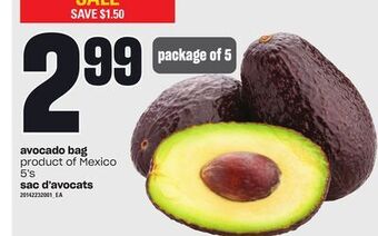 Independent Grocer Avocado bag, 5's offer