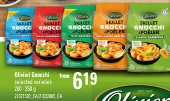 Independent Grocer Olivieri gnocchi, 280 - 350 g offer