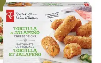 Real Canadian Superstore Pc® tortilla and jalapeno cheese sticks, 345 g offer