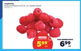 Real Canadian Superstore Raspberries offer