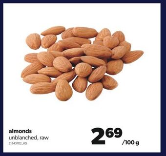 Real Canadian Superstore Almonds offer