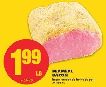 No Frills Peameal bacon offer