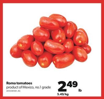 Real Canadian Superstore Roma tomatoes offer