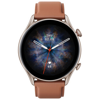 Best Buy Amazfit gtr 3 pro smartwatch with heart rate monitor - brown offer