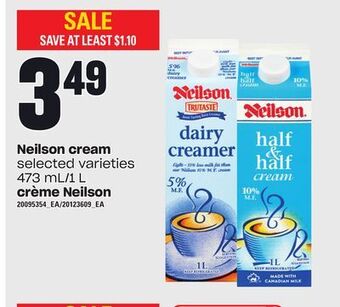 Independent City Market Neilson cream, 473 ml/1 l offer