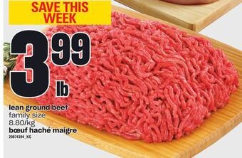 Independent City Market Lean ground beef offer