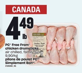 Independent City Market Pc® free from chicken drumsticks offer